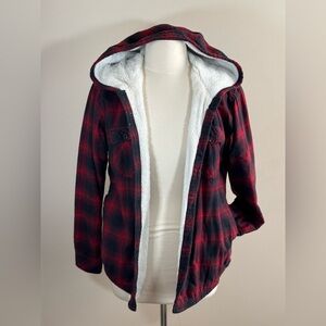 Sherpa lined shacket size large